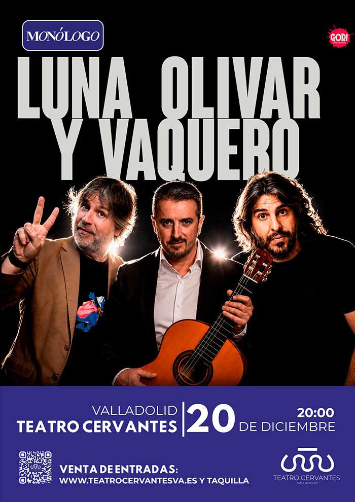 JJ Vaquero, Luna y Raúl Olivar